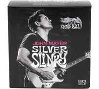 Silver Slinky Nickel Wound Sign. John Mayer - 10,5-47 - Pack De 6