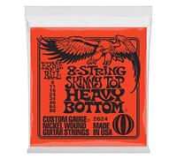 Ernie Ball Cordes pour guitare électrique Skinny Top Heavy Bottom Slinky 8 cordes calibre 9-80