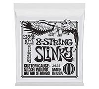 Ernie Ball Slinky Cordes filées en nickel pour guitare électrique à 8 cordes, calibre 10-74
