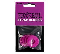 Ernie Ball Strap Blocks 4pk - Purple