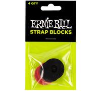 Ernie Ball Strap Blocks Red & Black