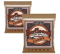 Ernie Ball Super Slinky Lot de 2 cordes pour guitare acoustique 11-52