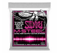 ERNIEBALL M-STEEL SLINKY 09-42 - Ensemble De Cordes Pour Guitare Électrique