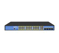 Ernitec Managed Couche 2 + Commutateur, 24 Ports, 4 X Gigabit RJ45 1 X Console P