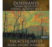 Erno Dohnanyi – Quintettes pour piano / Quatuor à cordes n° 2 – CD – Hyperion