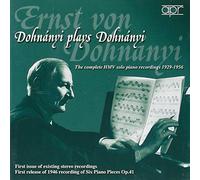 Ernö Von Dohnányi : Dohnányi Joue Dohnányi