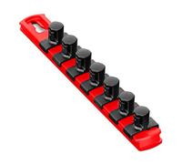 Ernst 8412-red-1 de fabrication/2 20,3 cm Socket Organiseur et 7-1/5,1 cm Twist Lock Clips, 8412-Red-1/2