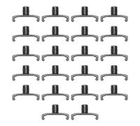 Ernst 8440-black de fabrication 1/10,2 cm Dura-pro Twist Lock Douille Clips, 15-pack, 8440-Black
