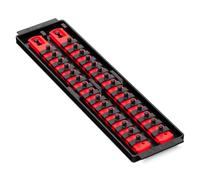 Ernst 8492 1/4" Socket Boss Storage Organiser Rail 2-Rail Twist Lock 13" Rouge