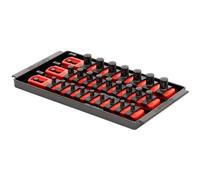 Ernst 8550 1/4" 3/8" 1/2" 3-Rail Socket Boss Organisateur de rangement Twist ...