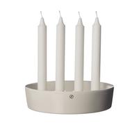 ERNST Bougeoir de l’avent Ernst en forme de bol Ø18 cm Blanc émaillé