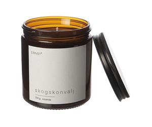 ERNST Bougie parfumée en verre à couvercle Ernst Ø9 cm Lis de la forêt