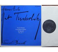 Ernst Busch / Adolf-Fritz Guhl und Walter Olbertz - Ernst Busch singt Kurt Tucholsky - Hanns Eisler / Herausgegeben von der Akademie der Künste der DDR zu Berlin/ 1974 / ETERNA # 810019 / Bildhülle / Deutsche Pressung / 12" Vinyl Langspiel Schallplatte