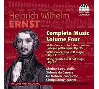 Ernst Heinrich Wilhelm – Intégrale Vol. 4 : Concertos pour violon & Quatuor à cordes – Import