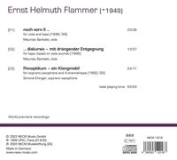 Barbetti, Maurizio – Flammer – Œuvres électroacoustiques – CD – Harmonia Mundi