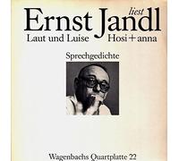 Ernst Jandl Liest Sprechgedichte - Laut Und Luise / Hosi + Anna [Vinyl LP] [Vinyl LP]