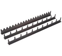 Ernst Manufacturing 6011-Black Lot de 3 rails de tournevis Noir