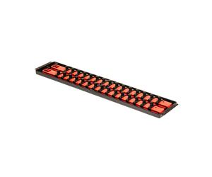 Ernst Mfg. 2 Rail Tortillon Serrure Douille Boss 18 ", Rouge - 3/8 " 8453