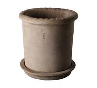 ERNST Pot en terre cuite Ernst avec soucoupe Ø20x20 cm