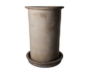 ERNST Pot en terre cuite Ernst avec soucoupe Ø25x35 cm