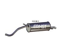 ERNST Silencieux arrière Pot d'Échappement 112291 pour SKODA FABIA (6Y2) 1250mm