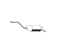 ERNST Silencieux arrière Pot d'Échappement 344180 1070mm 8,400kg