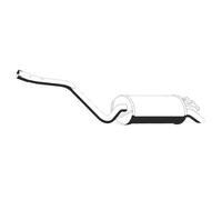 ERNST Silencieux arrière Pot d'Échappement 353373 convient pour MERCEDES-BENZ