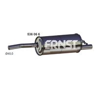 ERNST Silencieux arrière Pot d'Échappement 536066 pour DACIA SANDERO II 940mm