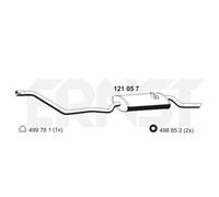 ERNST Silencieux Arrière Pour VW Polo Coupé 1.0 Cat 1.3 1.4 D