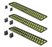 Ernst Socket Boss® Storage Organiser Rail Combo Pack 18" HIVIZ