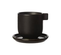 ERNST Tasse à café avec soucoupe Ernst 8.5 cm Noir