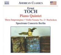 Ernst Toch Piano Quintet (Spectrum Concerts Berlin) (CD) Album