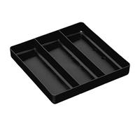 Ernst Tool Plateau de rangement pour garage, noir, 3 compartiments