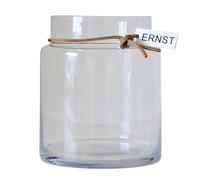 ERNST Vase en verre Ernst Hauteur 22.5 cm Ø 12.5 cm transparent