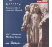 Ernst von Dohn nyi: Symphony No. 1; American Rhapsody [CD] NEUF