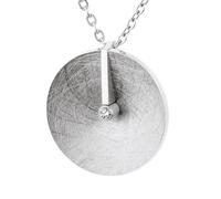 Ernstes Design Pendentif AN1029 avec brillant 0,035 carat en acier inoxydable