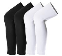 ERNZI 2 Paires de Manchettes de Compression - Compagnons Idéaux pour Le Sport et Les Activités en Plein Air, Protègent Vos Jambes Lors de la Course, du Basketball