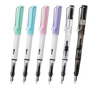 erofa Yongsheng Lot de 6 stylos à plume de calligraphie, 6 tailles et couleurs assorties pour l'art, le dessin et l'écriture, la signature