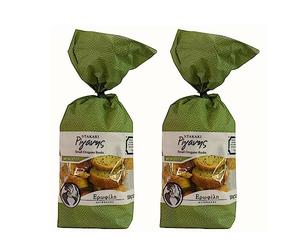 Erofili Petits Pains Grillés à l’Origan de Crète- 2 x 300g (600g) | Biscottes Traditionnelles Grecques Sans Conservateurs - Recette Authentique d’Héraklion
