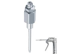 Erogatore punta 'ago del grasso ugello iniettore erogatore lega deel ugeello del graasso stenopeico macchinari industriali parti metalliche automobilistiche ugello deell'ago graasso