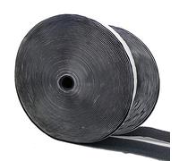 Eroilor Ruban auto-agrippant de 25 m de long et 50 mm de large - Noir