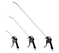 eROOSY 3 PCS Soufflette Compresseur 95mm 295mm 490mm Pistolet à poussière, Soufflette Air Comprimé Bec Long (Noir)
