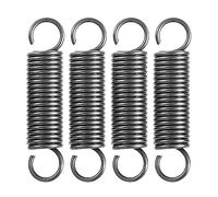 eROOSY 4 PCS 2.5*20*90mm Ressort Double Crochet Ressorts de Traction, Ressorts d'extension en acier à ressort 65Mn, Ressort de Traction Ressort de Tension, Ressorts d'Extension Fil Diamètre