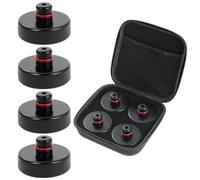 eROOSY 4 Pcs Tampon Cric Compatibles avec Tesla Model S/X/3/Y, Support de cric Tesla Model 3/Y/S/X, Jack Pad pour Tesla, Tesla Jack Pad en Caoutchouc