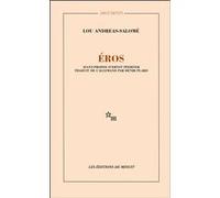 Eros Lou Andreas-Salomé (Auteur), Ernst Pfeiffer (Préface), Henri Plard (Traduction)