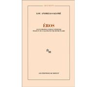 Eros - - Lou Andreas-Salomé - Minuit - Livre