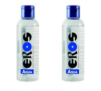 EROS Lubrifiant à Base d'Eau Aqua 100 ml (Lot de 2)