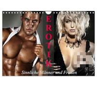 Erotik - Sinnliche Männer und Frauen (Wandkalender 2026 DIN A4 quer), CALVENDO Monatskalender: Erotische Momente mit sinnlichen Schönheiten für das ganze Jahr