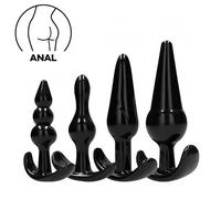 Erovibes Ensemble De Plugs Anal 4 Pièces