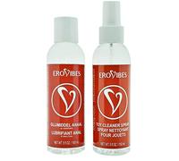 Erovibes Lubrifiant Anal Eau 150 ml + Nettoyant Sextoy GRATUIT